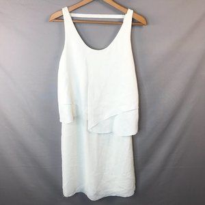 Crea Concept White layered midi dress